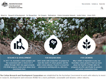 Tablet Screenshot of crdc.com.au